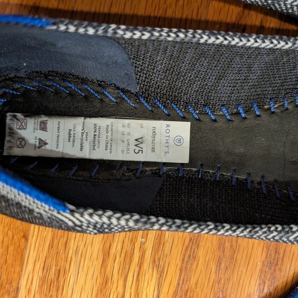 Rothy's The Point Granite Heather Size 5 - Picture 8 of 8